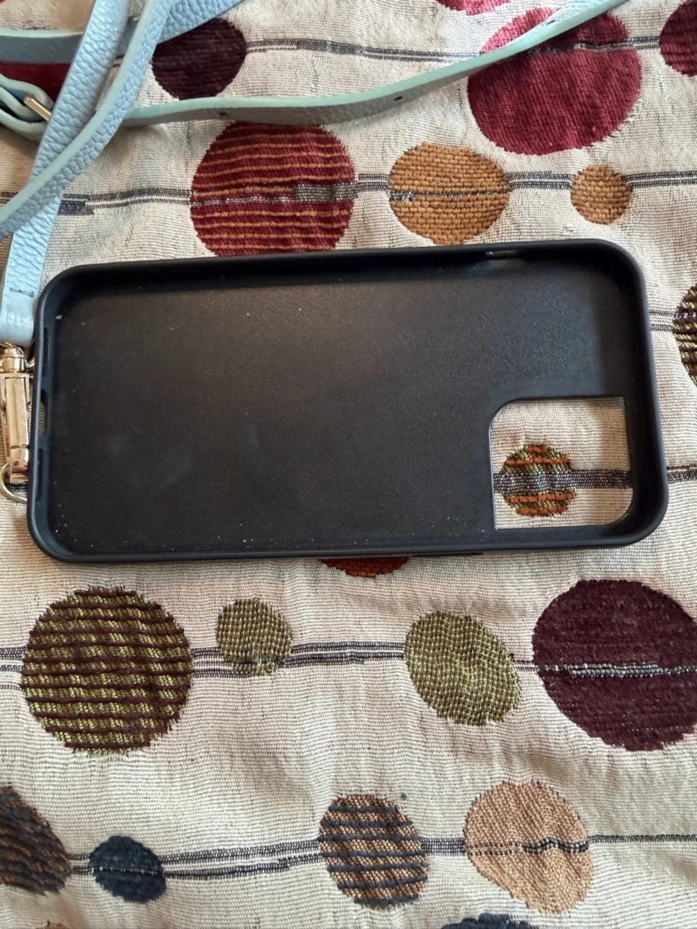 Holstere Light Blue Crossbody iPhone Case with Strap